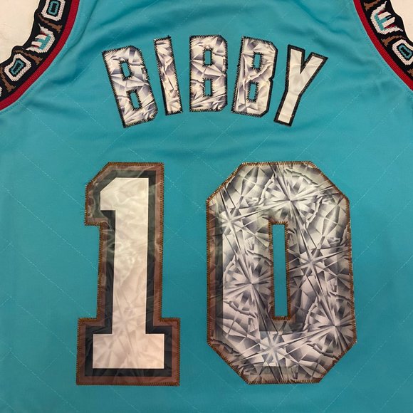 Mitchell & Ness Vancouver Grizzlies Mike Bibby 75th 98-99 Swingman Jersey NEW - Picture 5 of 5